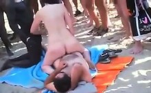 Horny People Fucking Out At The Beach