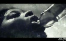 Sexy ebony slut gets fucked by a hard dick and pink dildo!