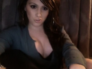 Beautiful transsexual teasing on cam