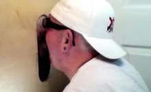 Gloryhole Suck Off Of Two Willing Guys