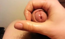 Danish Guy - Masturbating and cumming - Top view!