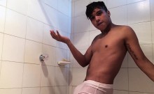 Amateur Latino Jason Ben Jerking Off