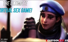 Futanari Harley Quinn Fucks Superwoman Hard And Raw