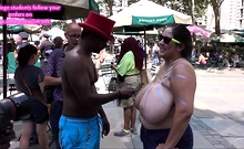 The 2018 NYC GoTopless Day End Of Event At Bryant Park