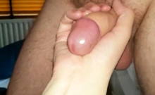 Real Amateur Dad And Younger Boy Playtime