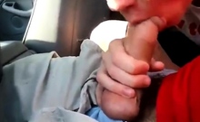 Young Twink Sucks Dick In Car And Swallows