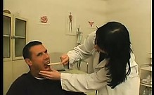 Pretty Doctor Sucking Dick