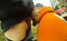 MuddyBubbas Blowjob in the woods