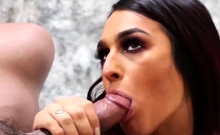 TRANSEROTICA Trans Babe Khloe Kay Sucking On Big Fat Dick