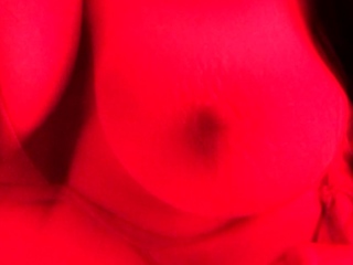 Sensually aggressive natural tit worship