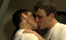 Homosexual Twink Sucks One-eyed Monster