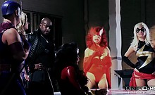 Group Of Sex Loving Super Heros Getting It On