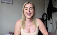 SPH solo busty babe talking dirty