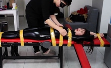 Bdsm pettings for asian in latex