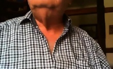 gandpa show on webcam