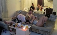 Hot Blondes Wild Group Sex