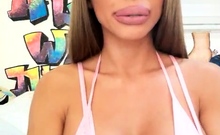 Hot Busty Webcam Babe Masturbate Solo