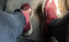 Maitresse Madelines solo foot fetish POV