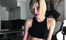 Amateur Webcam Teen Masturbates And Teases