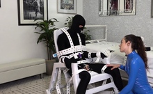 gentle fetish anal actions with latex and bdsm