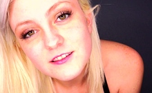 Naked Blonde Teen Girl Pussy Masturbation On Webcam
