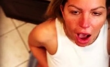 Pack Gethotline Brooklyn Chase Piss Brunette, Blowjob,