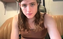 Brunette Solo Webcam Masturbation