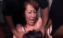 Japanese Milf With Big Tits Loves Black Cock