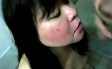 Japanese Mature Girl's Blowjob and Facial