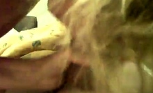 Cock-sugende dansk Milf
