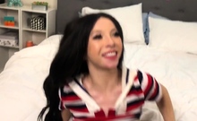 Real cuckquean wife choosing skinny slut