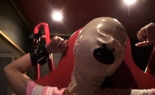 pleasing fetish anal actions with latex and bdsm