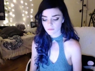 Curly Blonde Teen Records Solo Dildo Masturbation More at