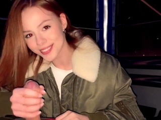 Arina Fox Ferris Wheel Blowjob