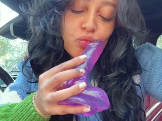 Stacked brunette goes solo toys and masturbation