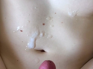 Cumshot wanting amateur MILF wanks cock in POV video