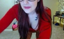 Hot Brunette Close Up Pussy Masturbation On Cam