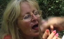 British Mature Dogging Outdoors