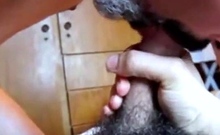 Daddy's Big Cock Cumeater Amateur Blowjob