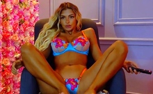 Anastasia webcam model blonde sexy performing video