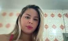 Big boob brunette masturbates on webcam