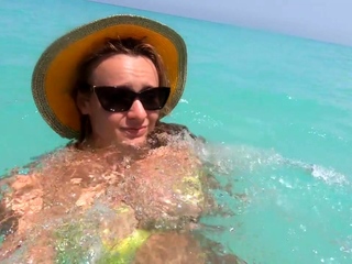 Swimming Naked in Cuba's Atlantic Ocean Waters