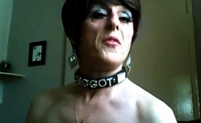 Sissy Eve's Adult Toy Show - Amateur Crossdresser Webcam Fun