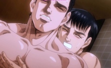 Muscle Daddy Destroys Nerd In Public Restroom - Gay Anime