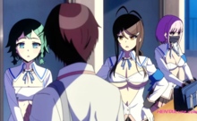Virgin Squad Unites On Wild Classroom Floor - Dubbed Anime