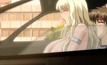 Big Meloned Anime Blonde Fucking